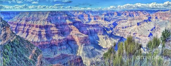 Grand Canyon Art Print featuring the photograph Landscape_Grand Canyon National Park_IMGL0196_ by Randy Matthews