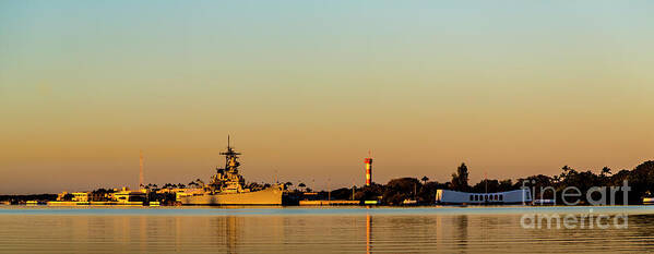 Jon Burch Art Print featuring the photograph Pearl Harbor Dawn by Jon Burch Photography