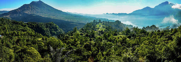 Mt Batur Art Print featuring the photograph The View From Here - Mount Batur. Bali, Indonesia by Earth And Spirit