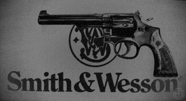 Smith & Wesson Art Print featuring the digital art 14-4 by Jorge Estrada