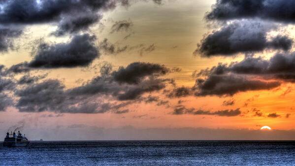 Curacao Dutch Antilles Art Print featuring the photograph Curacao Dutch Antilles #5 by Paul James Bannerman