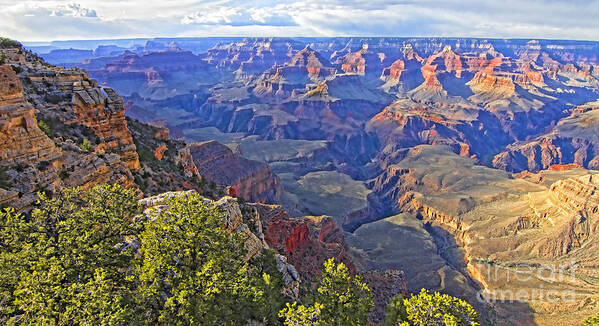 Grand Canyon Art Print featuring the photograph Grand View Canyon by Jason Abando