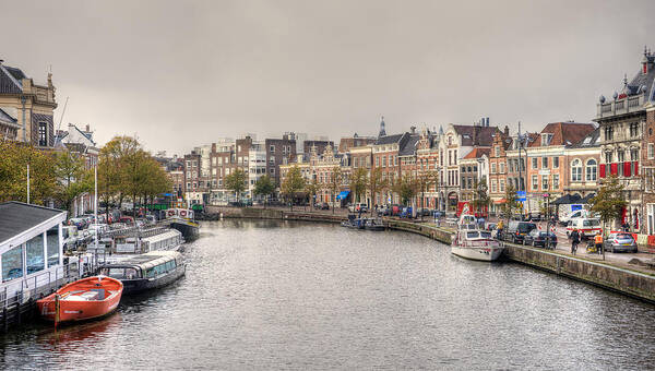 Holland Art Print featuring the photograph The River Bend by Uri Baruch