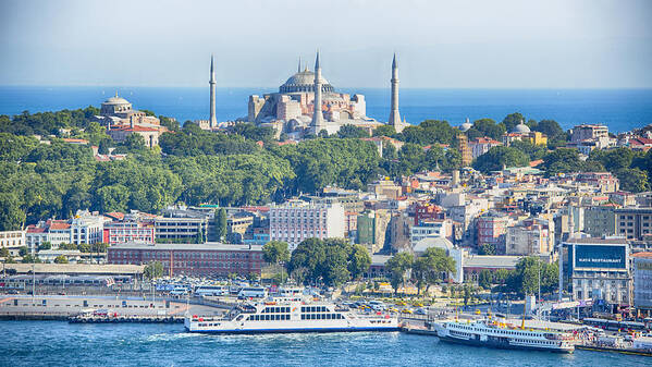 Istanbul Art Print featuring the photograph Historic Istanbul by Stephen Stookey