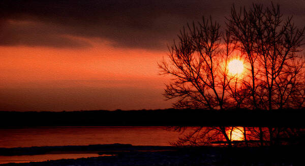 Lake Ontario Art Print featuring the photograph Lake Ontario by Tracy Winter