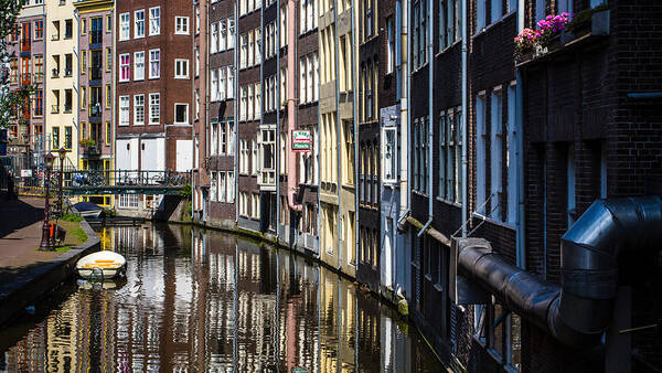 Amsterdam Art Print featuring the photograph Morning Reflections by Jason Wolters
