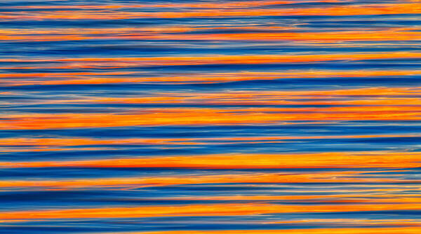 Orange Art Print featuring the photograph Surf at Daybreak by David Kay