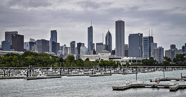 Chicago Art Print featuring the photograph View From Northerly Island by Julie Palencia