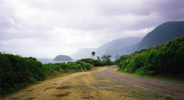 Molokai Hawaii Photographs Art Print featuring the photograph Molokai Coast by C Sitton