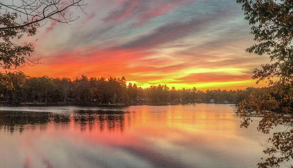 Maine Art Print featuring the photograph Sunrise #1 by Jane Luxton