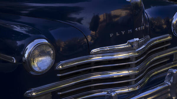 1949 Plymouth Art Print featuring the photograph 1949 Plymouth Deluxe by Cathy Anderson