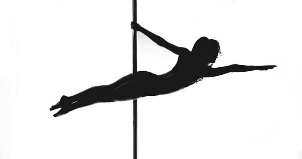  Art Print featuring the photograph Pole Silhouette #2 by Marino Flovent