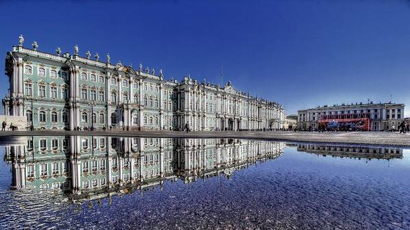 St. Petersburg Russia Art Print featuring the photograph St. Petersburg Russia by Paul James Bannerman