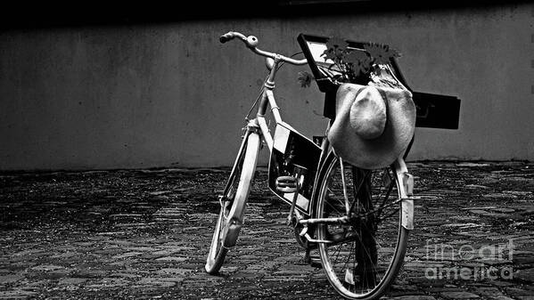 Fahrrad Art Print featuring the photograph Altes Fahrrad Old Bicycle by Eva-Maria Di Bella