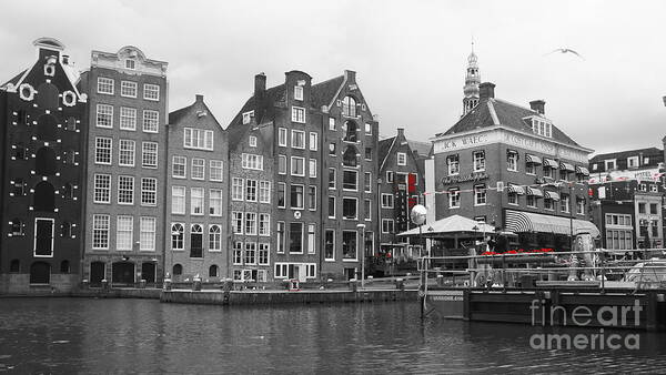 Amsterdam Art Print featuring the photograph Amsterdam by Therese Alcorn