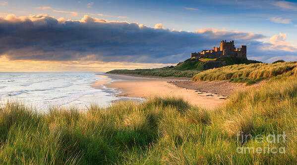 Bamburgh Art Print featuring the photograph Bamburgh Castle - Northumberland 5 by Henk Meijer Photography