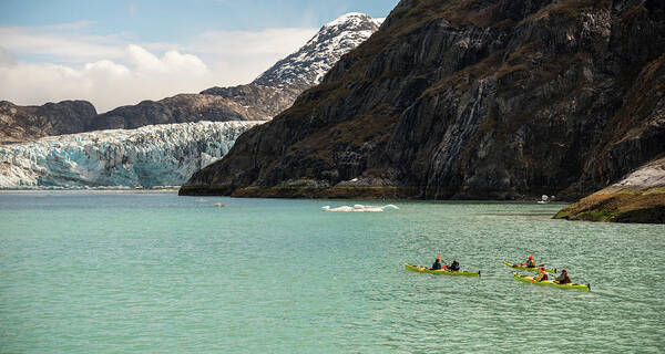 Glacier Bay Art Print featuring the photograph Begin the Journey by Kristopher Schoenleber