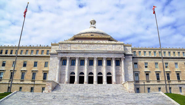 Capitol Art Print featuring the photograph Capitol of Puerto Rico by Mitch Cat