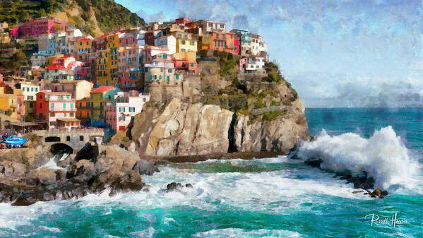 Cinque Terre Art Print featuring the photograph Cinque Terre - Italy by Russ Harris