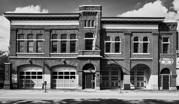 Fort Wayne Art Print featuring the photograph Fort Wayne Firefighters Museum by Mountain Dreams