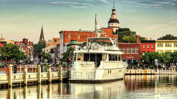 Annapolis Art Print featuring the photograph Good Morning Annapolis by Walt Baker