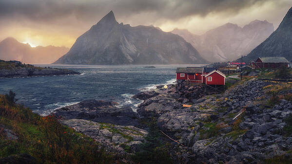 Hamnoy Art Print featuring the photograph Hamnoy by James Billings