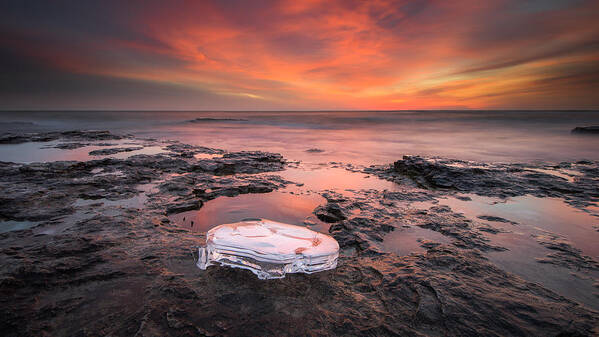 Lake Michigan Art Print featuring the photograph Hello Winter by Josh Eral