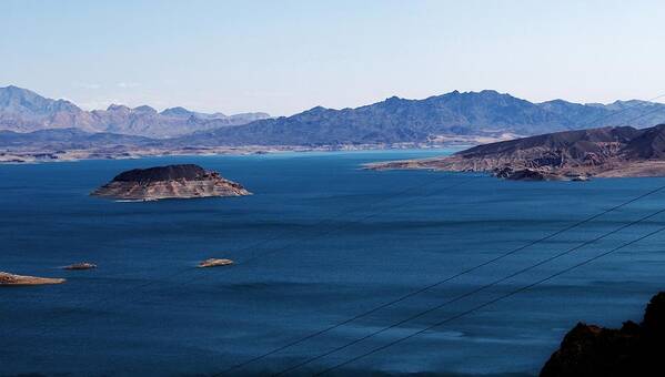 Nature Art Print featuring the photograph Lake Mead by Charles Ray