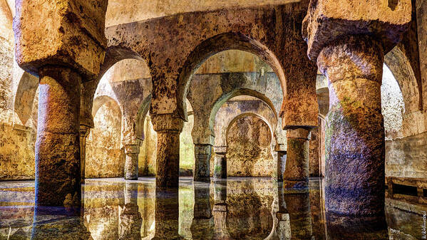 Cistern Art Print featuring the photograph Medieval Cistern in Caceres 01 by Weston Westmoreland