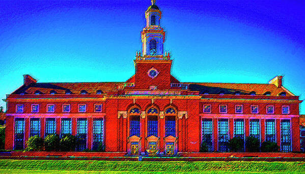 Osu Art Print featuring the mixed media Oklahoma State University by DJ Fessenden