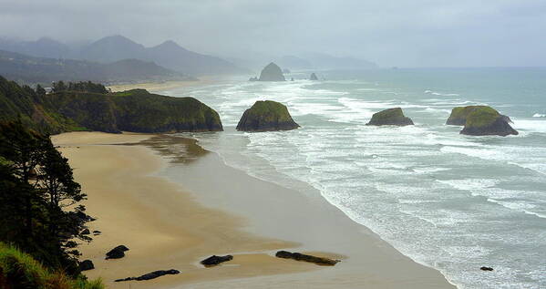 Coast Art Print featuring the photograph Oregon Coast by Jerry Cahill