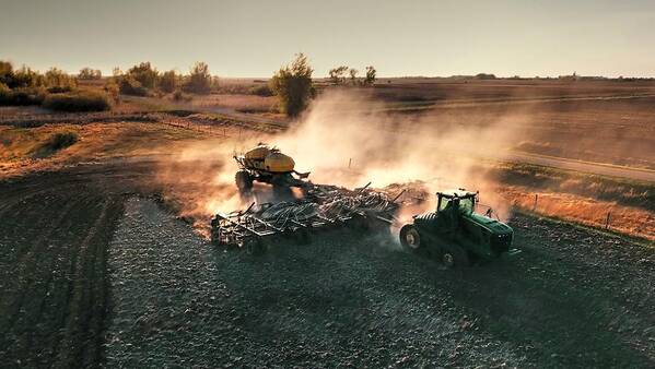 Nature Photographs Art Print featuring the photograph Plow the fields and scatter by David Matthews