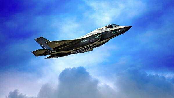 Lockheed Martin Art Print featuring the photograph Reach For The Skies by Chris Lord