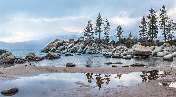 Landscape Art Print featuring the photograph Sand Harbor by Charles Garcia