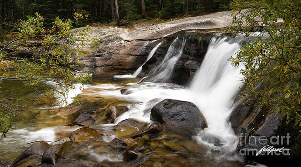 Copeland Falls Art Print featuring the photograph Serenity by Bon and Jim Fillpot