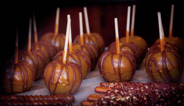 Candy Apples Art Print featuring the photograph Sugar Shack by Karen Wiles