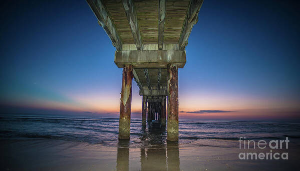 Pier Art Print featuring the photograph Florida by Buddy Morrison