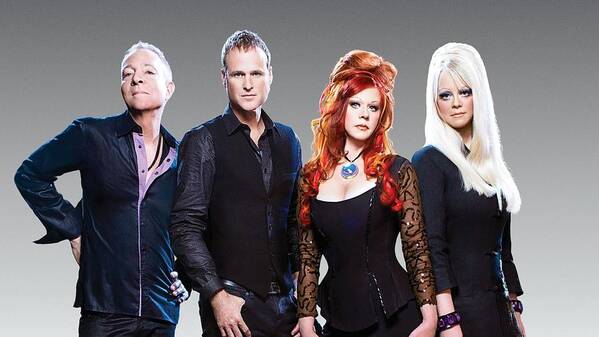 The B 52s Art Print featuring the digital art The B 52s by Super Lovely