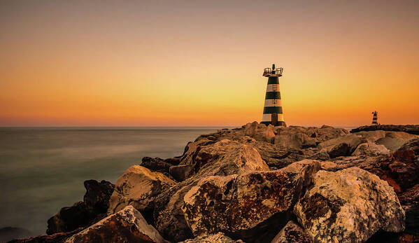 Lighthouse Art Print featuring the photograph Tower of Light by Nick Bywater