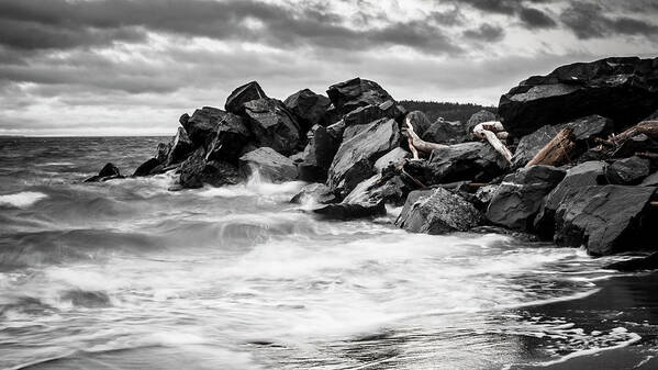 Long Exposure Art Print featuring the photograph Tugboat Cove by Tony Locke