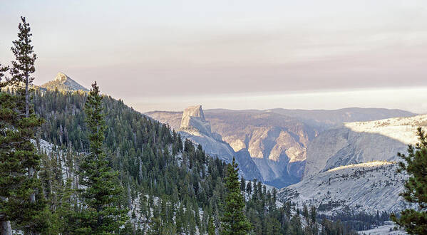 Yosemite Art Print featuring the photograph Yosemite Sunrise by Angie Schutt