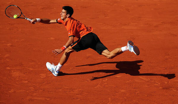 Tennis Art Print featuring the photograph 2015 French Open - Day Eleven #1 by Clive Brunskill