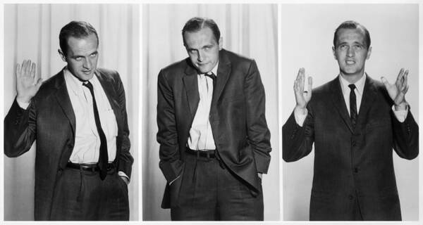 Scenics Art Print featuring the photograph Bob Newhart by Hulton Archive