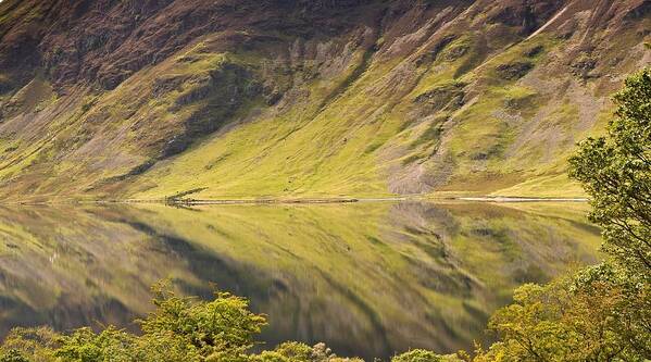 Scenics Art Print featuring the photograph Crummock Water by All My Images Are Taken In The English Lakedistrict