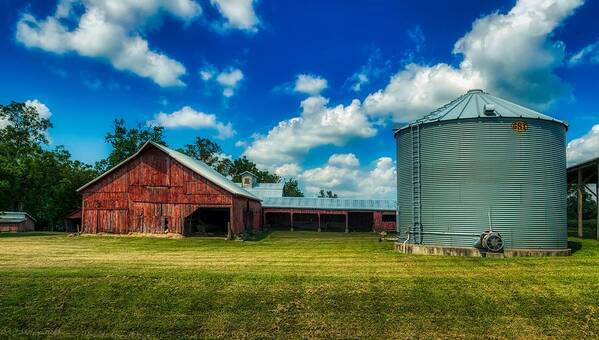 Iowa Art Print featuring the photograph Down On The Farm In Iowa by Mountain Dreams