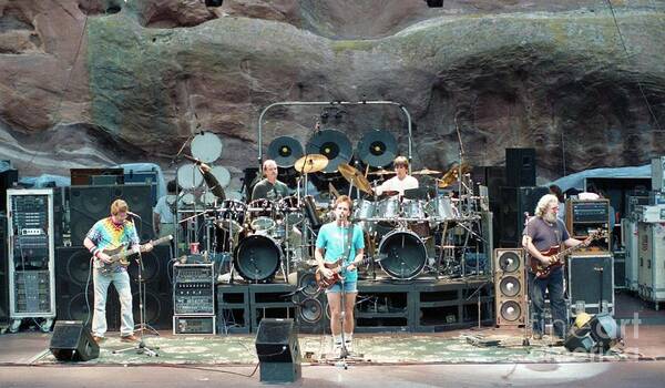 Grateful Dead Art Print featuring the photograph Grateful Dead Red Rocks by Bill O'Leary