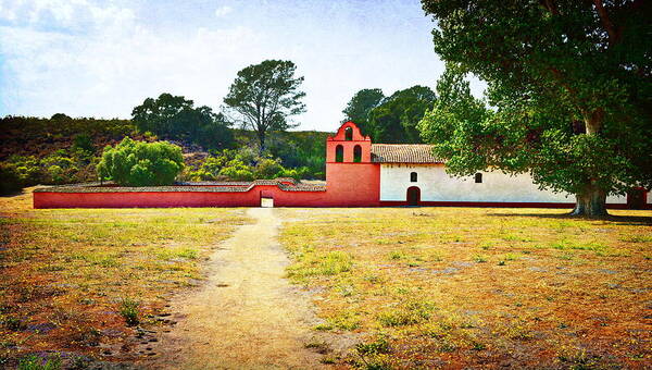 Mission Art Print featuring the photograph La Purisima Mission by Glenn McCarthy Art and Photography