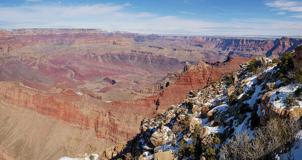 American Southwest Art Print featuring the photograph Lipan Point Panorama II by Todd Bannor