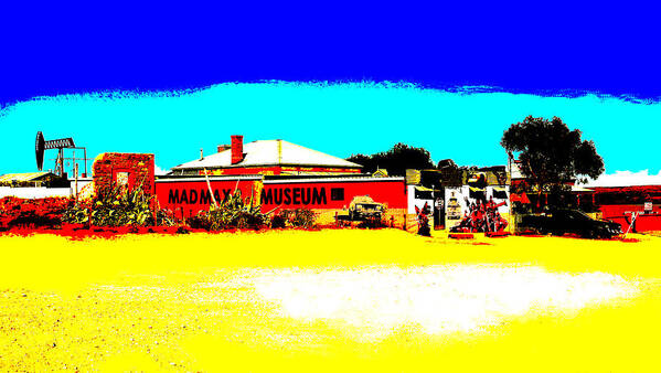 Mad Max Art Print featuring the photograph Mad Max Museum - Outback by Lexa Harpell