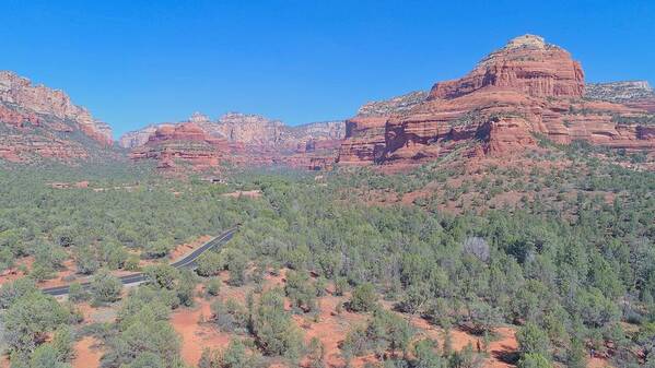 Sedona Art Print featuring the photograph S E D O N A by Anthony Giammarino